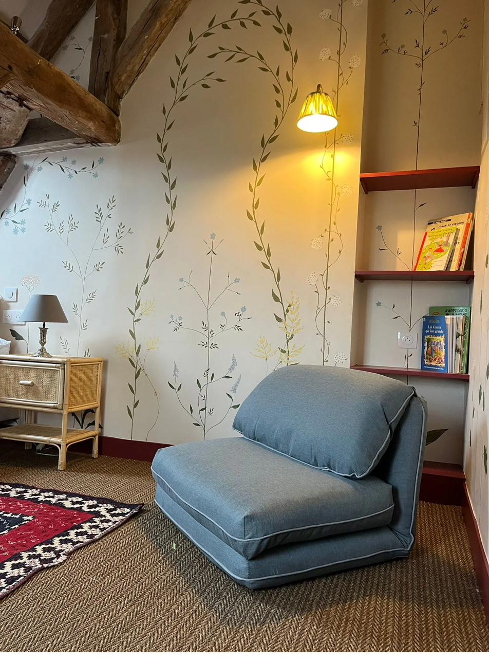 La chambre des enfants au Prieuré Saint-Bû