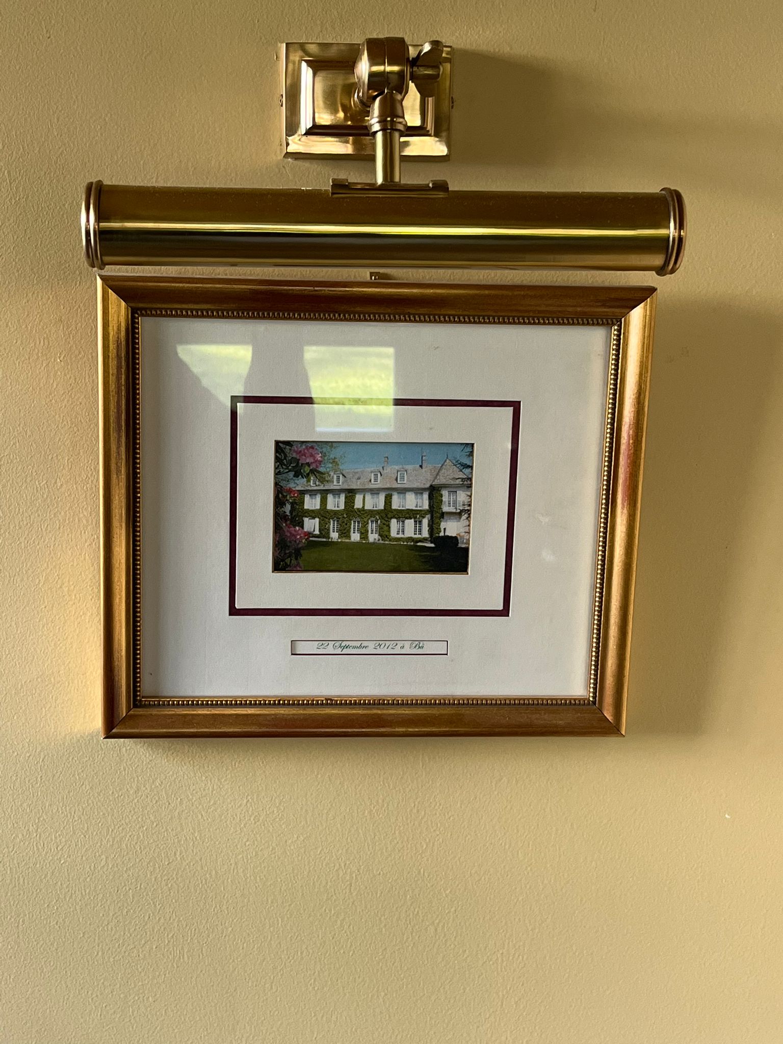 Photo encadrée · façade historique 2012